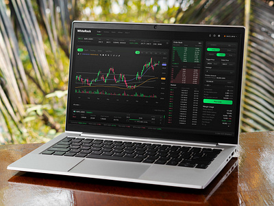 Dashboard Design for Trading Terminal crypto crypto app dark dashboard dashboard ui financial investing investment order book platform product design saas trading app trading terminal ui user panel ux wallet web design web3