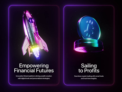 Landing Page 3D animated Icons 3d 3d animation 3d art ai agent e commerce ecommerce finance fintech hero hero section hmepage icons landing landing page landingpage web web design webdesign website