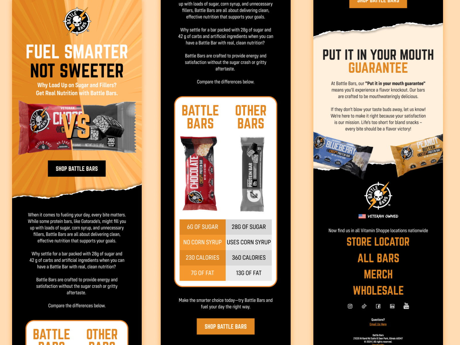 Example of Email Design For Klaviyo & Shopify