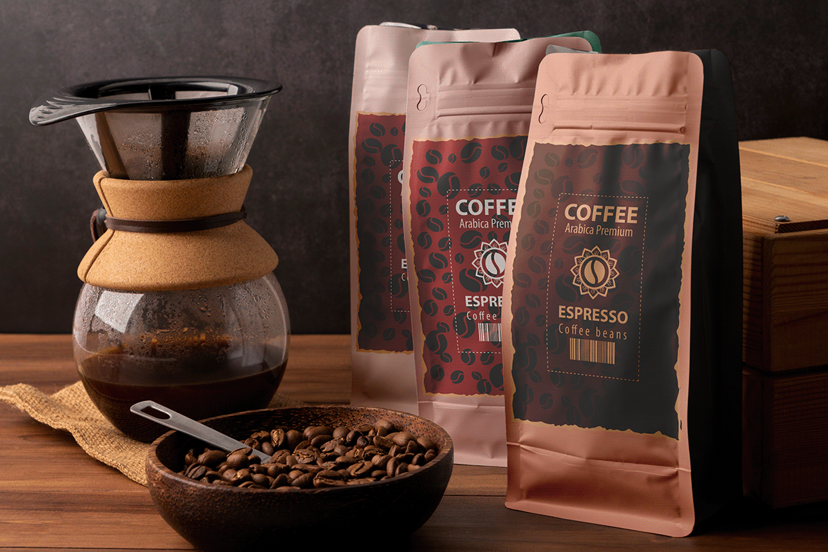 Modern Coffee Packaging Design | Premium Branding for Coffee Bag brand identity branding branding design coffee coffee packaging coffee packaging design coffee pouch design graphic design label design minimal coffee packaging modern coffee packaging design modern packaging design packaging packaging design
