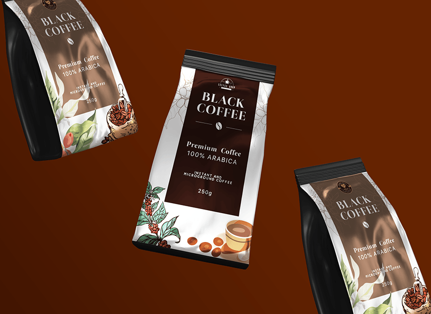 Example of Modern Coffee Packaging Design