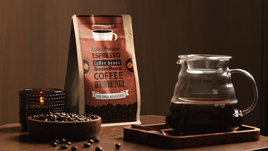 Example of Modern Coffee Packaging Design