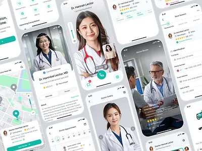 nightingale v2: AI E-Pharmacy & Medical App - Doctor Appointment ai medical app appointment scheduling app clean doctor appointment app doctor booking app doctor consultation app drug prescription app e pharmacy app epharmacy app epharmacy mobile app epharmacy ui kit figma ui kit medical ui kit minimal modern pharmacy app ui prescription app smart medical app teal virtual health app