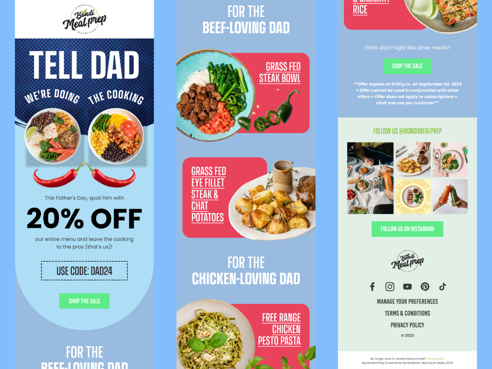 Example of Email Design For Klaviyo & Shopify