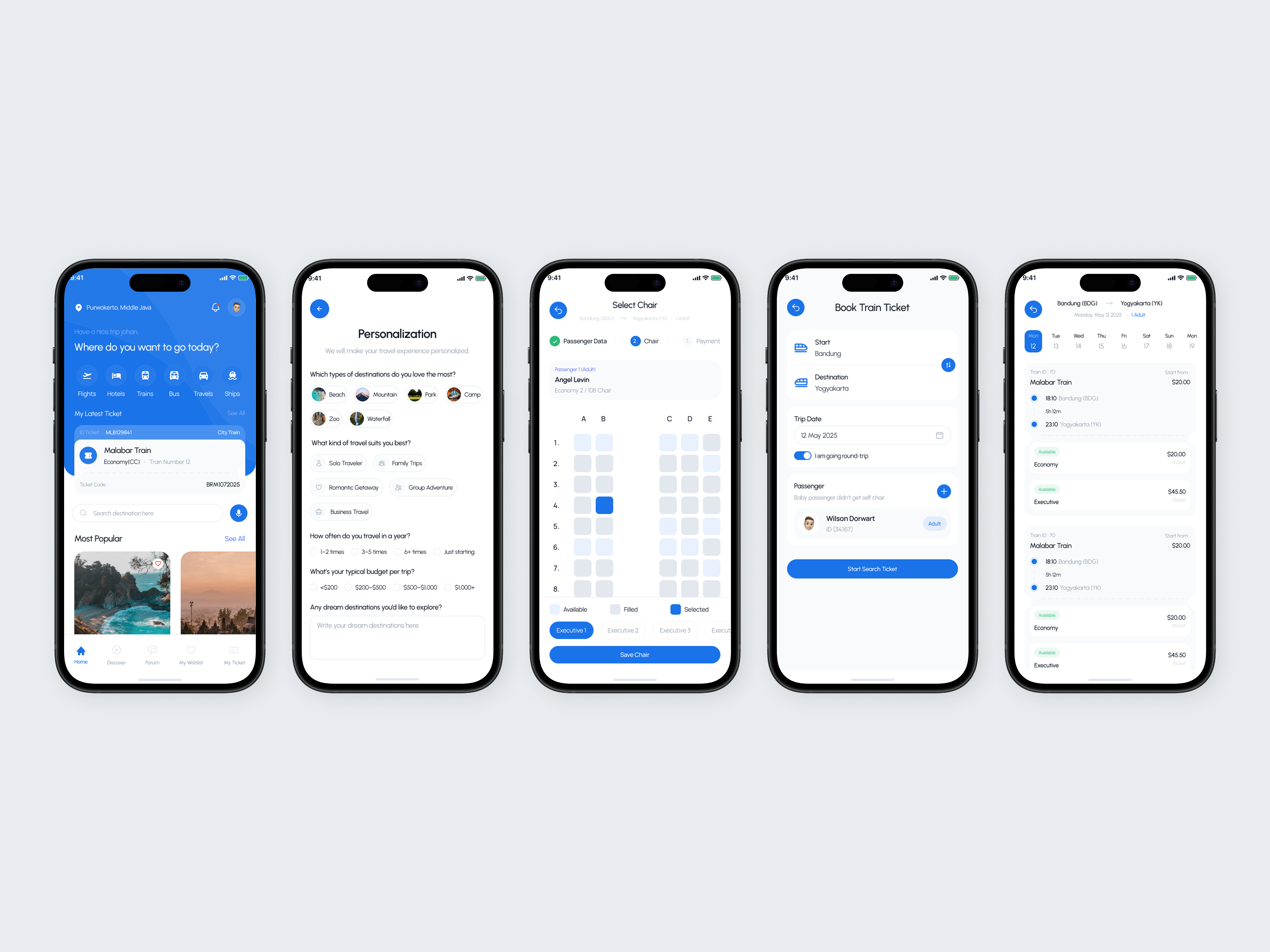 Example of Mobile App UI/UX Design