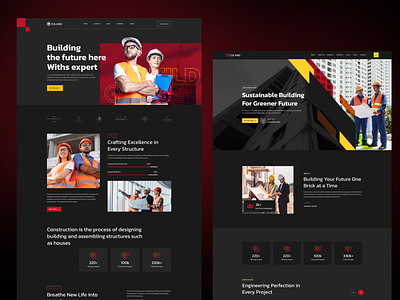 COLAND - Builder Figma Template https://dribbble.com/softcrafty app apps design landing page ui ux design web design