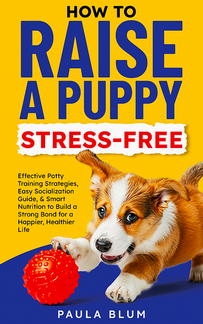 How to Raise a Puppy Book Cover Design book bookcoverdesign bookdesign bookscover coverdesign gra graphic design how howto petbookdesign pets petsillustration photoshopdesign puppybook vector vectordesignforbooks