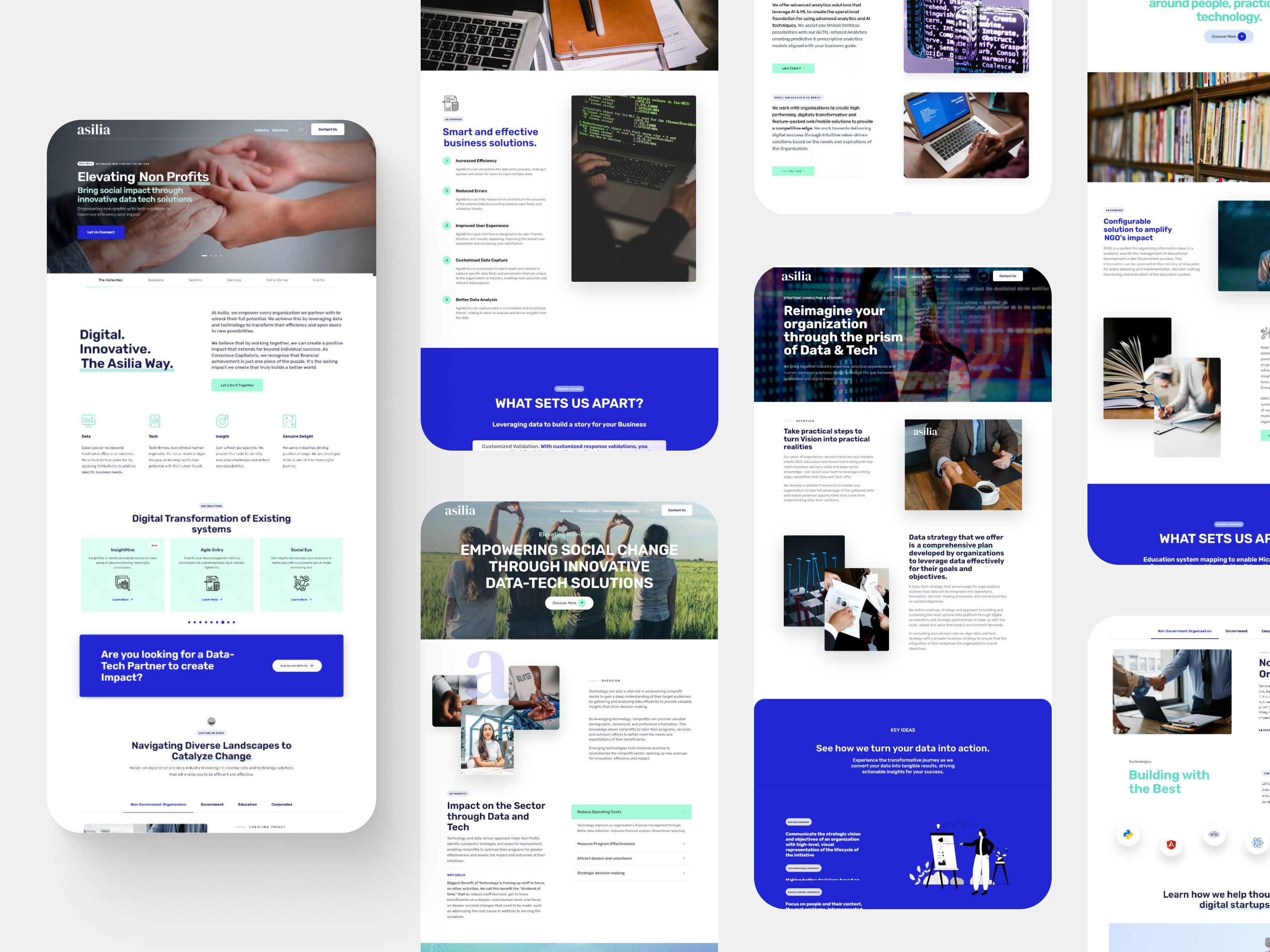 Example of Web Design For Modern Brands