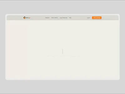 AILogo - AI Logo Maker Design Concept ailogo branding figma figmadesign logomaker uidesign uiux