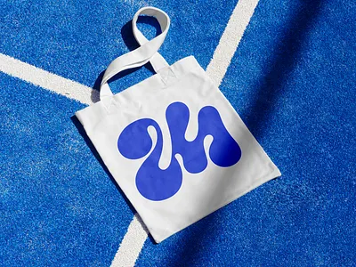 2M brand branding bright color company custom design fun graphic design handwriting hanwritten letter logo logo design logodesign logotype minimal simple youth