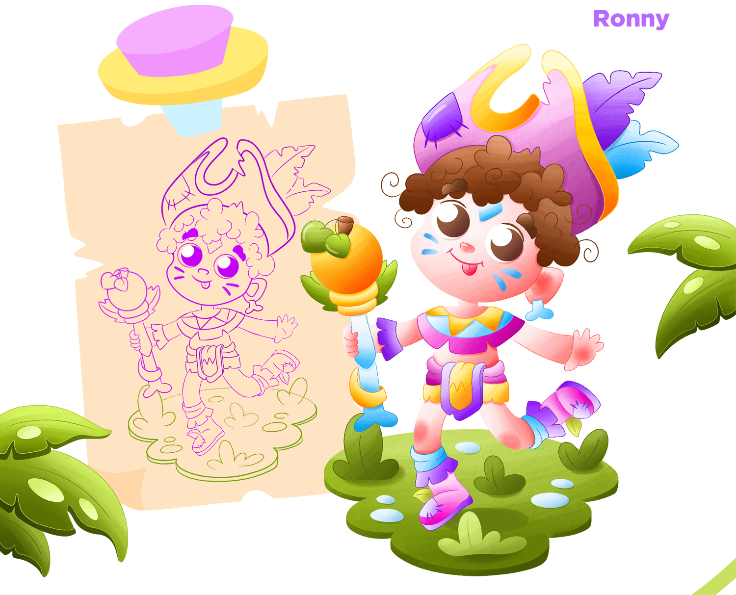 Example of Brand Character & Character Design
