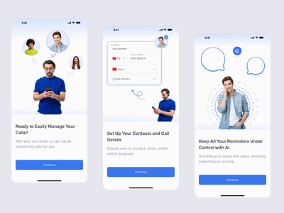 AI Phone Call ui