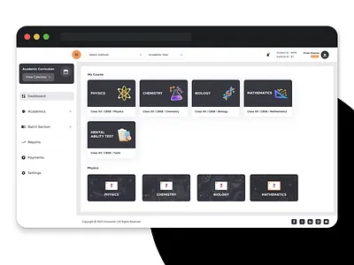 School ERP - SaaS Web App Design - EdTech Platform enterprise erp saas school ux web app