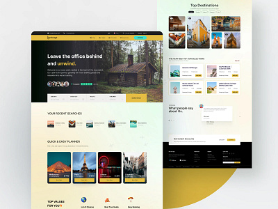 Travel Website Template Design booking design branding creative design hotel ui landing page design travel ui design travel uiux travel website ui ui design uiux user friendly design user interface ux design website design