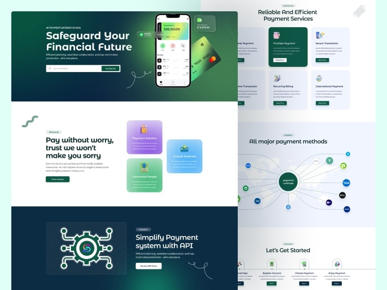 Example of Website Design + Development 
