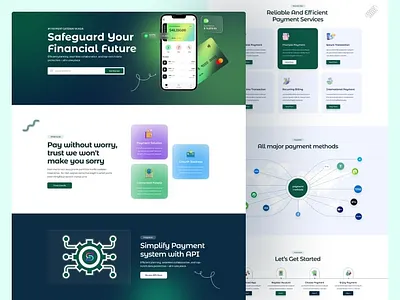 Payment Gateway Design design designerforux designinspiration graphic design illustration landing page landing page design paymentgateway productdesign sass sassai sasslandingpage startup template design ui uiux design uiux designer web design webdesign