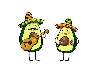 Avocados adobeillustrator branding graphic design illustration