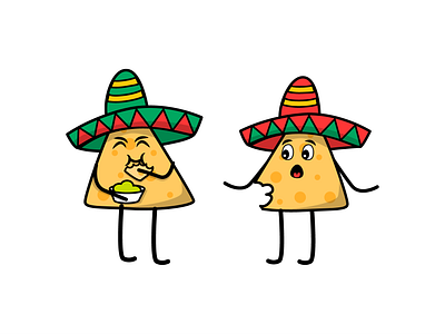 Tortilla chips adobeillustrator branding graphic design illustration