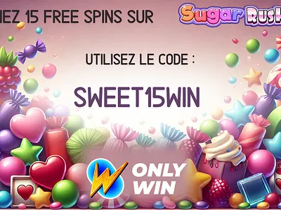 15 Tours Gratuits sur le Bonus Mobile du Casino OnlyWin Canada : branding canada casino design designer graphic design illustration logo promo promocode promotion