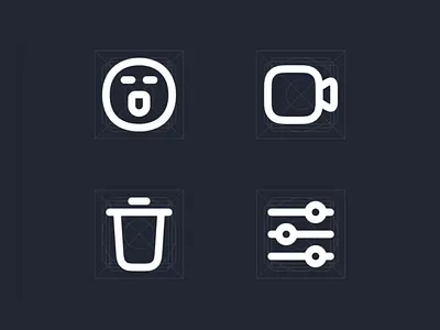 😀🎥🗑️⚙️Quickly Create Icons in figma camcorder delete figma icon design icons laugh mingcute settings