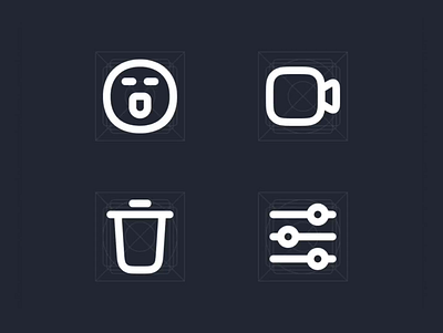 😀🎥🗑️⚙️Quickly Create Icons in figma camcorder delete figma icon design icons laugh mingcute settings