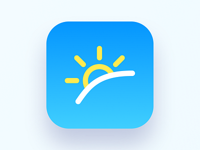 Solar iOS App Icon app icon ios solar sun