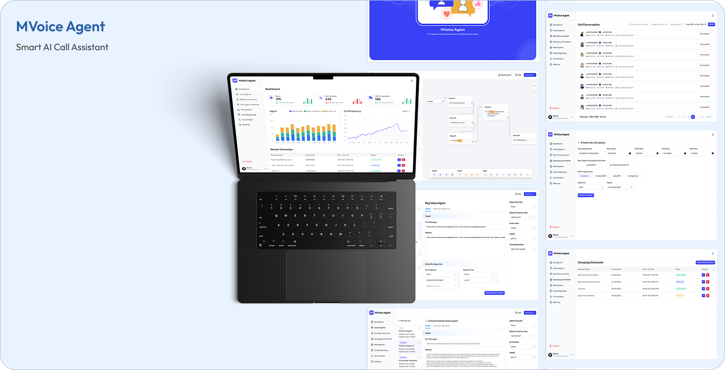 MVoice Agent: AI Voice Assistant for Smarter Calls ai voice assistant mvoice agent