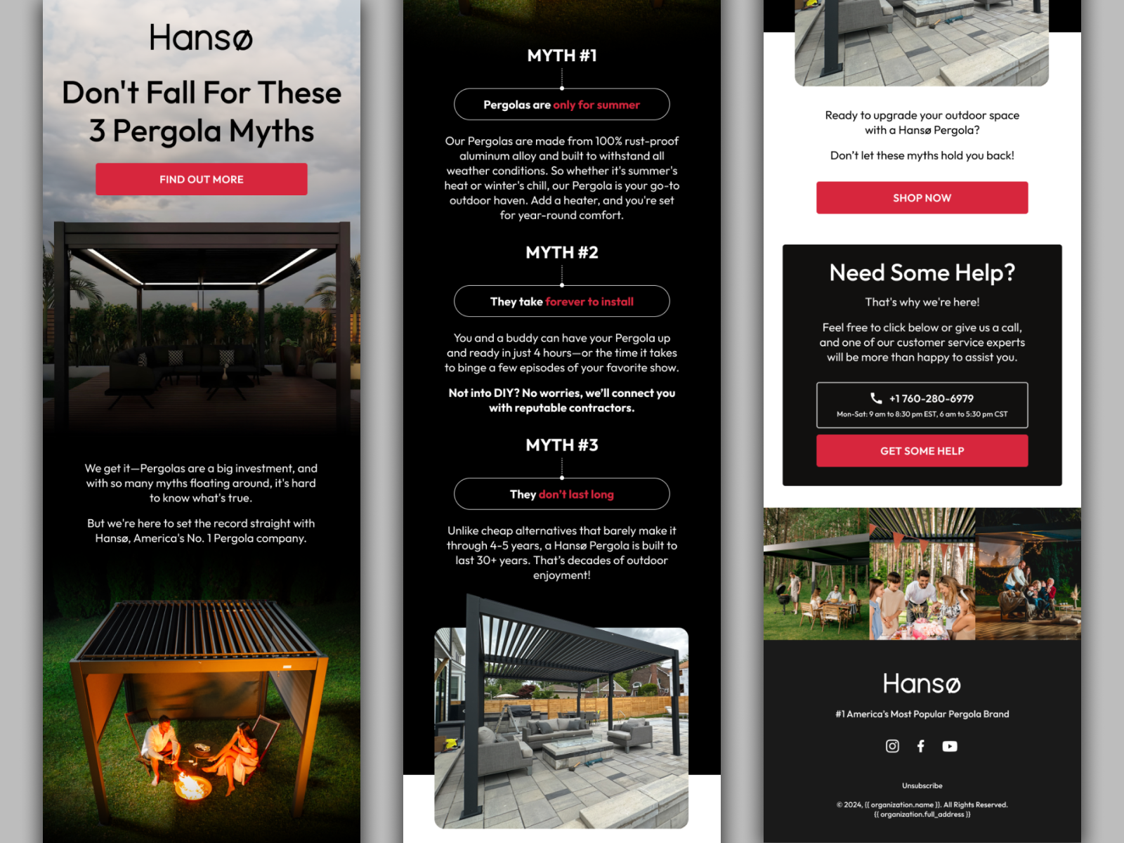 Example of Email Design For Klaviyo & Shopify