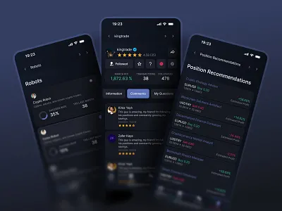 StockX | Strategy-Based Crypto and Stocks Trading App UI app design app ui bitcoin blockchain crypto app crypto ui cryptocurrency dark mobile dark mode dark theme ethereum fintech app mobile app design mobile app ui stock app trading app ui ui design ux ux design