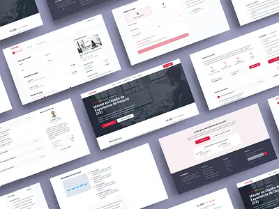 La Trastica | UI Learning platform design logo product ui website