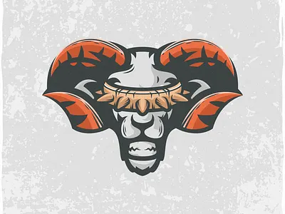 Goat Logo design branding design goat logo graphic design identity illustration logo mark tshirt vector