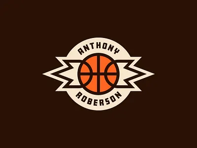 Logo Concept for Basketball Player athlete badge ball basketball branding dunk energy force game logo logomark momentum motion power sports strength