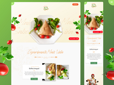 🥧Pantas Paladar - Beautiful and Delicious branding ui