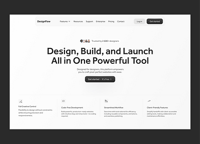 Development Website Tool back end clean design code developers development graphic design hero section landing page programming software tool tools ui ui design web design website