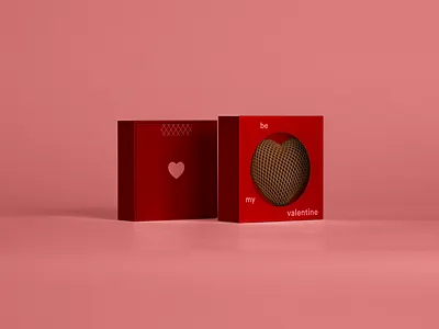 Be my valentine - Concept & Packaging Design chocolate packaging labeldesign packaging packaging design