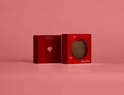 Be my valentine - Concept & Packaging Design chocolate packaging labeldesign packaging packaging design