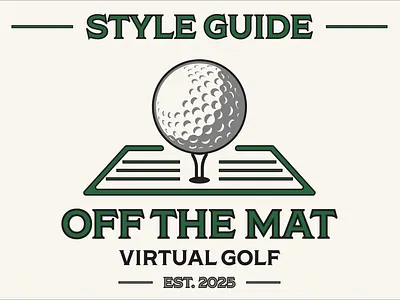 Off the Mat - Visual Identity badge logo brand identity branding graphic design icon logo style guide visual identity