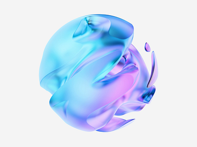 Abstract Orb 3d animation blender