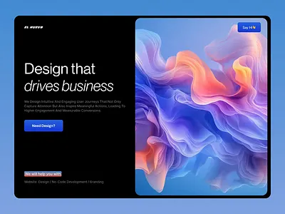 Agency website design agency agency website clean creative design digital agency digital agency website digital website graphic design landing page studio ui ui design uiux website design