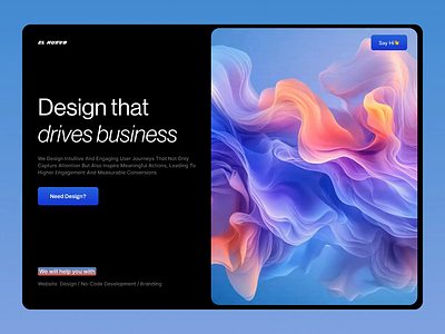 Agency website design agency agency website clean creative design digital agency digital agency website digital website graphic design landing page studio ui ui design uiux website design