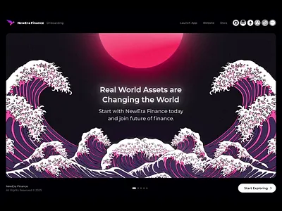 Smooth Crypto Finance Onboarding Motion Design | NewEra Finance aftereffects crypto cryptocurrency figma interactiondesign lottie microinteraction motiondesign onboarding productdesign stablecoin swap token uxdesign wallet