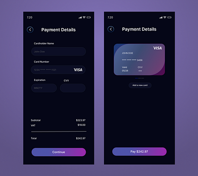 Credit Card Payment Flow