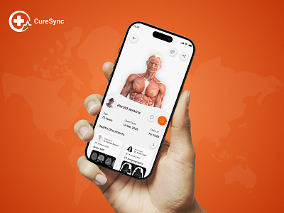 CureSync - Smart EHR App agentic ai ai application ai in healthcare app design automation design bmvsi dashboard design design inspiration healthcare interface design medical mobile app modern ui ui design ui ux