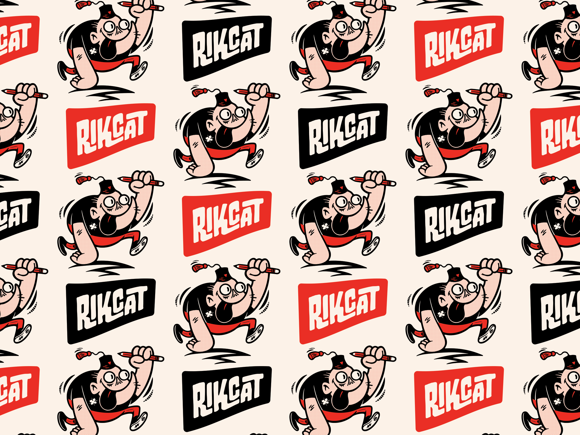 Pattern branding design graphic design illustration logo