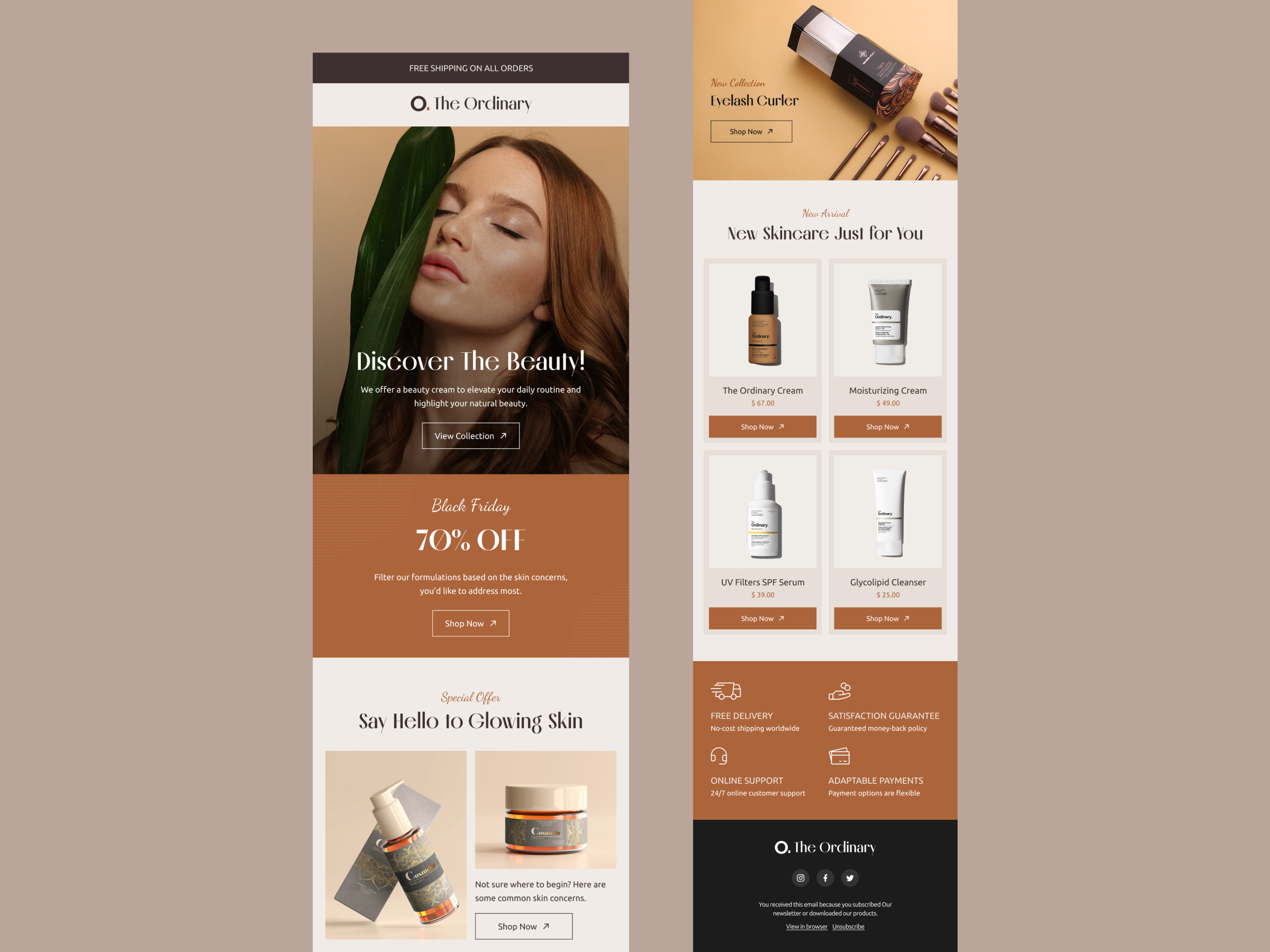 Example of Email Design Service Package