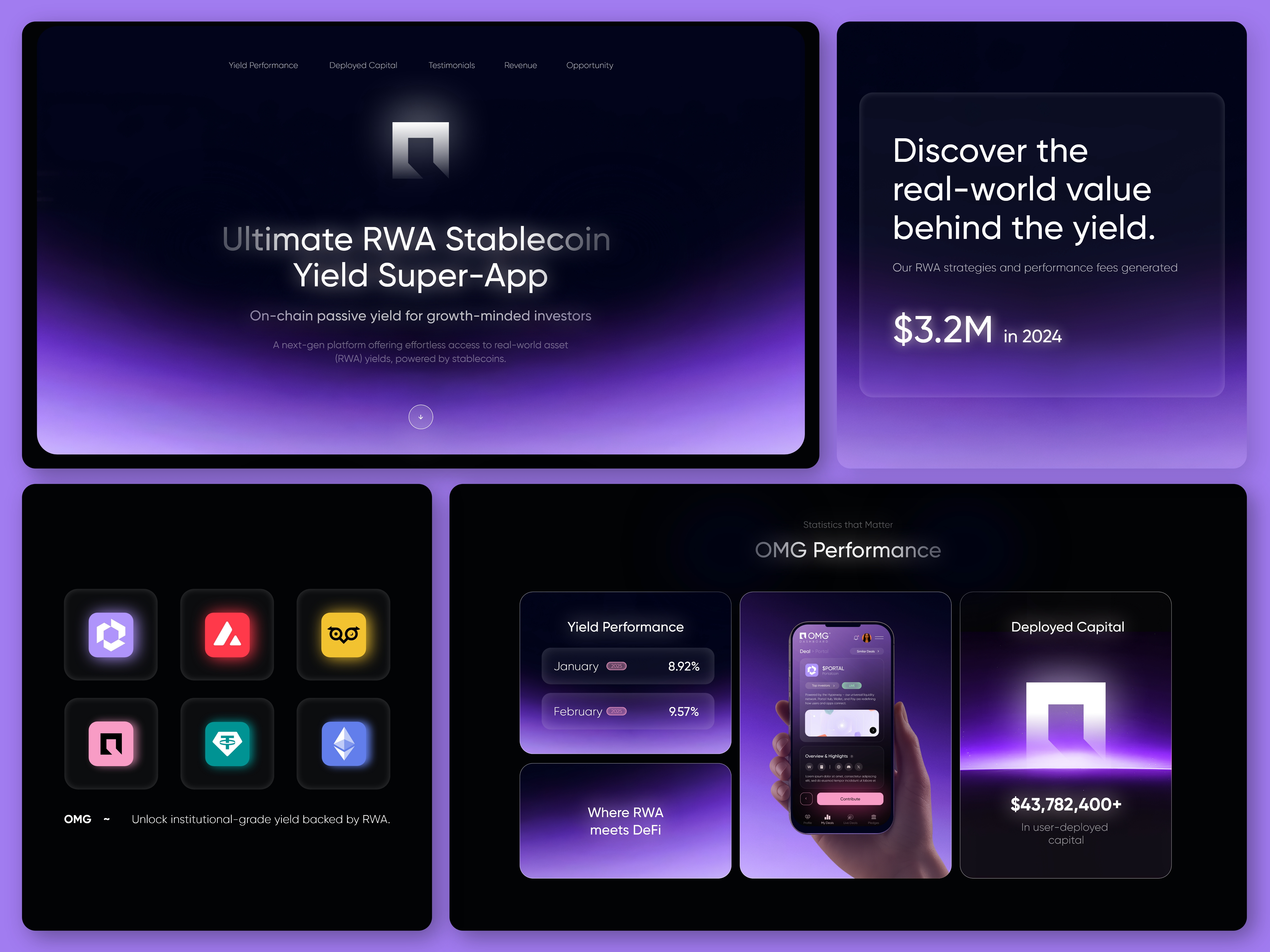 Example of Web 3 Premium Pitch Deck & Branding