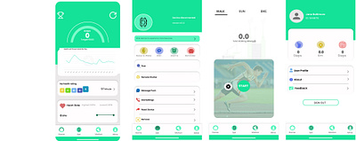 Fit Workout App UI graphic design ui