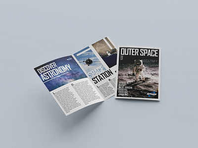 Astronomy Article Design (Article Magazine Project) app branding design graphic design illustration logo typography ui ux vector