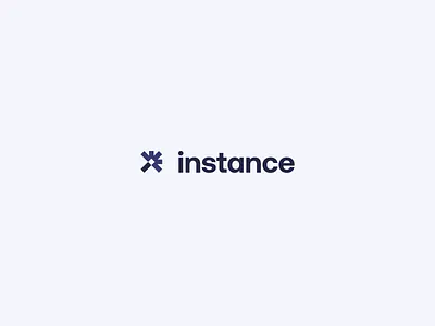 instance branding design flat graphic design logo vector