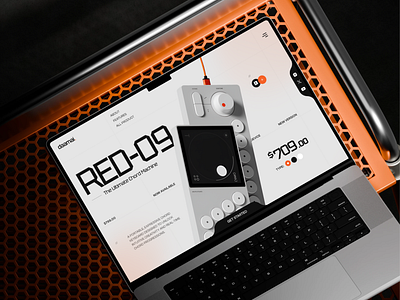 Daamai. - E-Commerce Landing Page device ecommerce electronic futuristic gaming gear graphic design keyboard landing page marketplace product shop showcase store style tech web website
